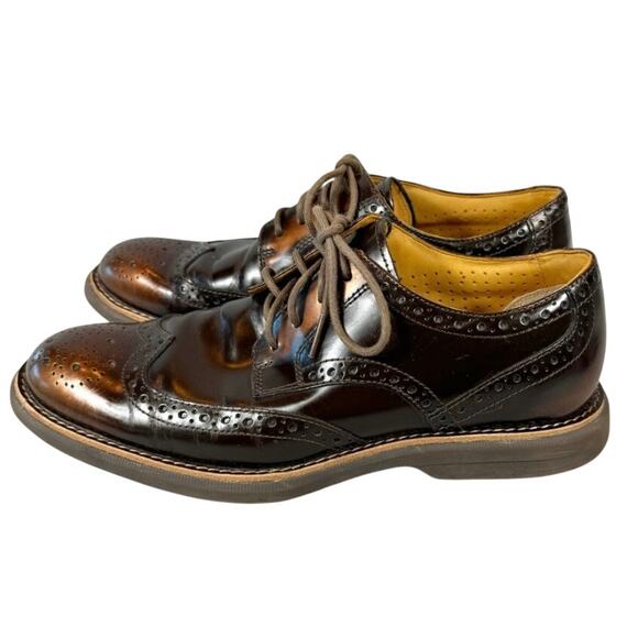 Sperry Mens Oxford Wingtip Shoes Top Sider Gold Cup Bellingham Size 7.5M Loafers main image 5